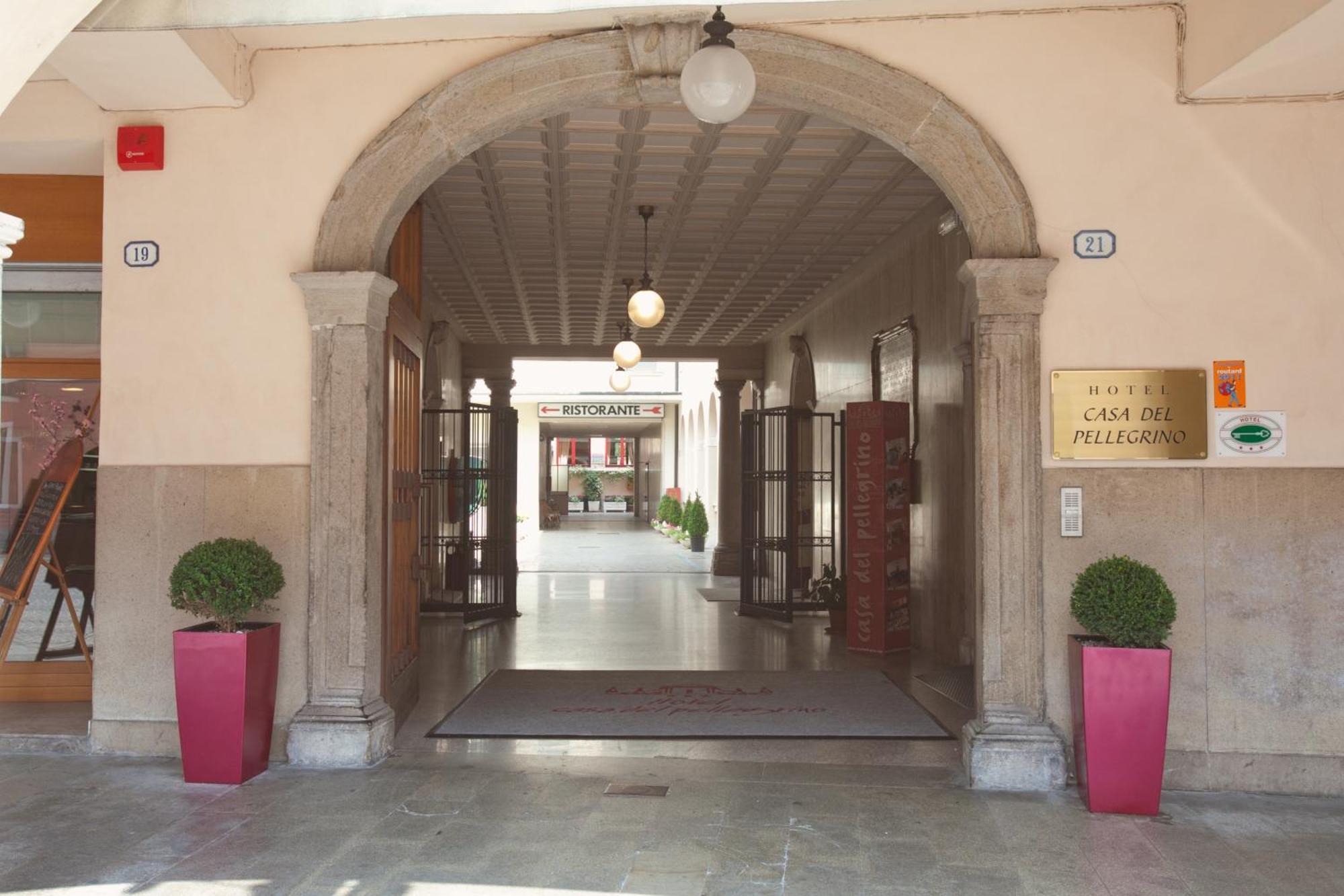 Hotel Casa Del Pellegrino بادوفا المظهر الخارجي الصورة