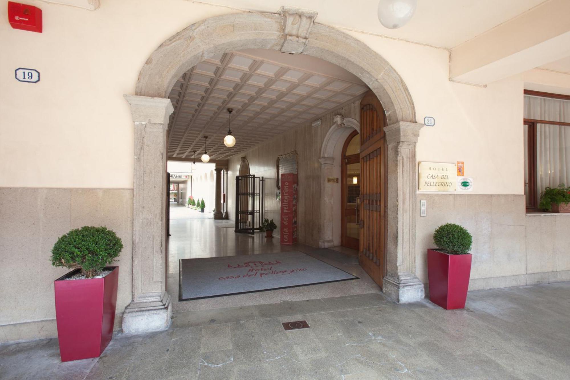 Hotel Casa Del Pellegrino بادوفا المظهر الخارجي الصورة